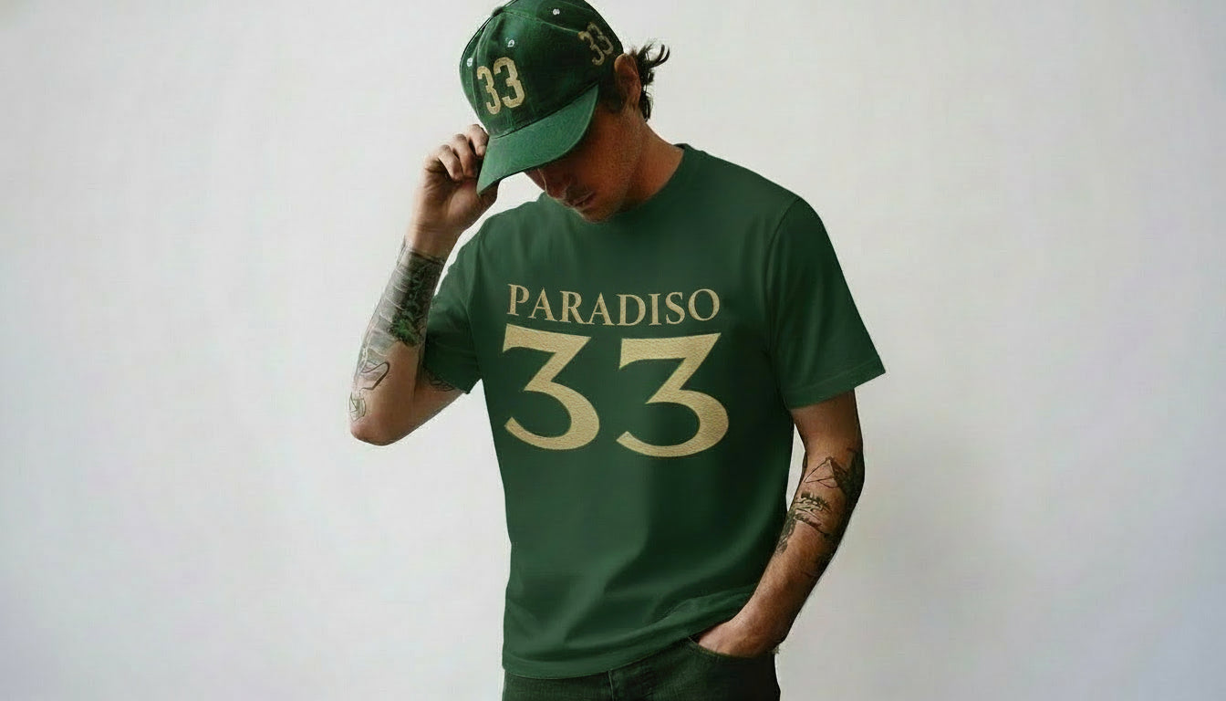 paradiso mdel with green shirt 33