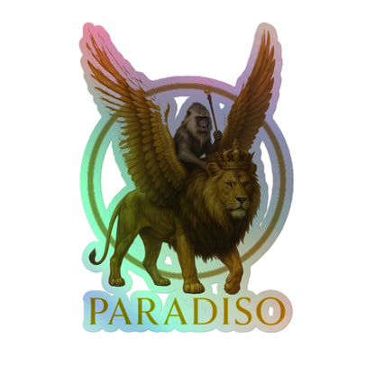 Holographic stickers Cherub power "ELELEL & Guardian" Print Design by Paradiso 33 Absolut OG